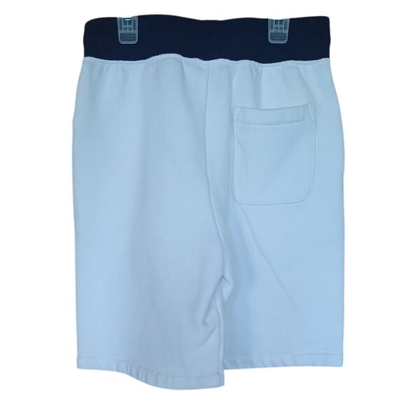 Polo Ralph Lauren Boy's White Shorts Fleece Drawstring Elastic Waist Size 8 - Picture 3 of 7